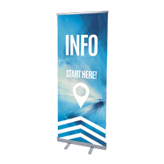 Chevron Blue Info 