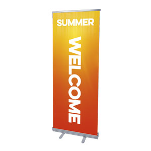 Summer See What's Happening 2'7" x 6'7"  Vinyl Banner
