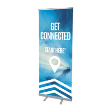 Chevron Blue Get Connected 