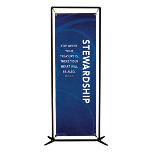 Flourish Stewardship 2' x 6' Banner