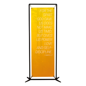 Color Wash 2 Tim 1:7 2' x 6' Banner