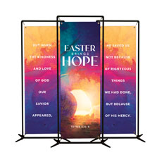 Colorful Open Tomb Triptych 