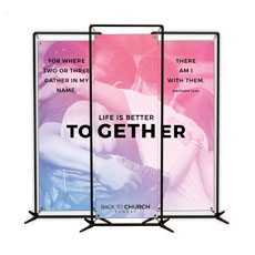BTCS Life Is Better Together Triptych 