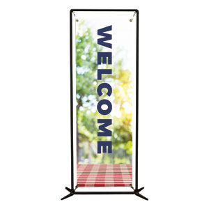 Picnic Table Invited 2' x 6' Banner