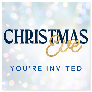 Christmas Eve Lights Bokeh Social Media Ad Packages