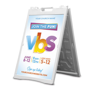 Colorful VBS 2' x 3' Street Sign Banners