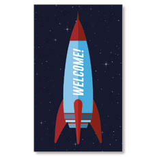 Galactic Explorers Rocket Welcome 