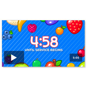 Fruity Fun: Kids Countdown Video Downloads