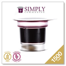 Gluten Free Simply Communion Cups - Pack of 1,500 - Ships free 