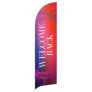 Celebrate Easter Crown Welcome Back Flag Banner