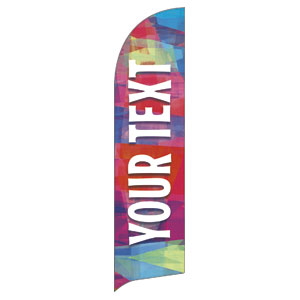 Kids Collage Your Text Flag Banner