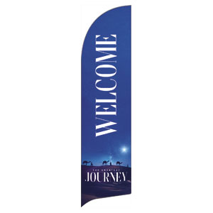 Greatest Journey Flag Banner