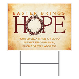 Hope Crown  18"x24" YardSigns